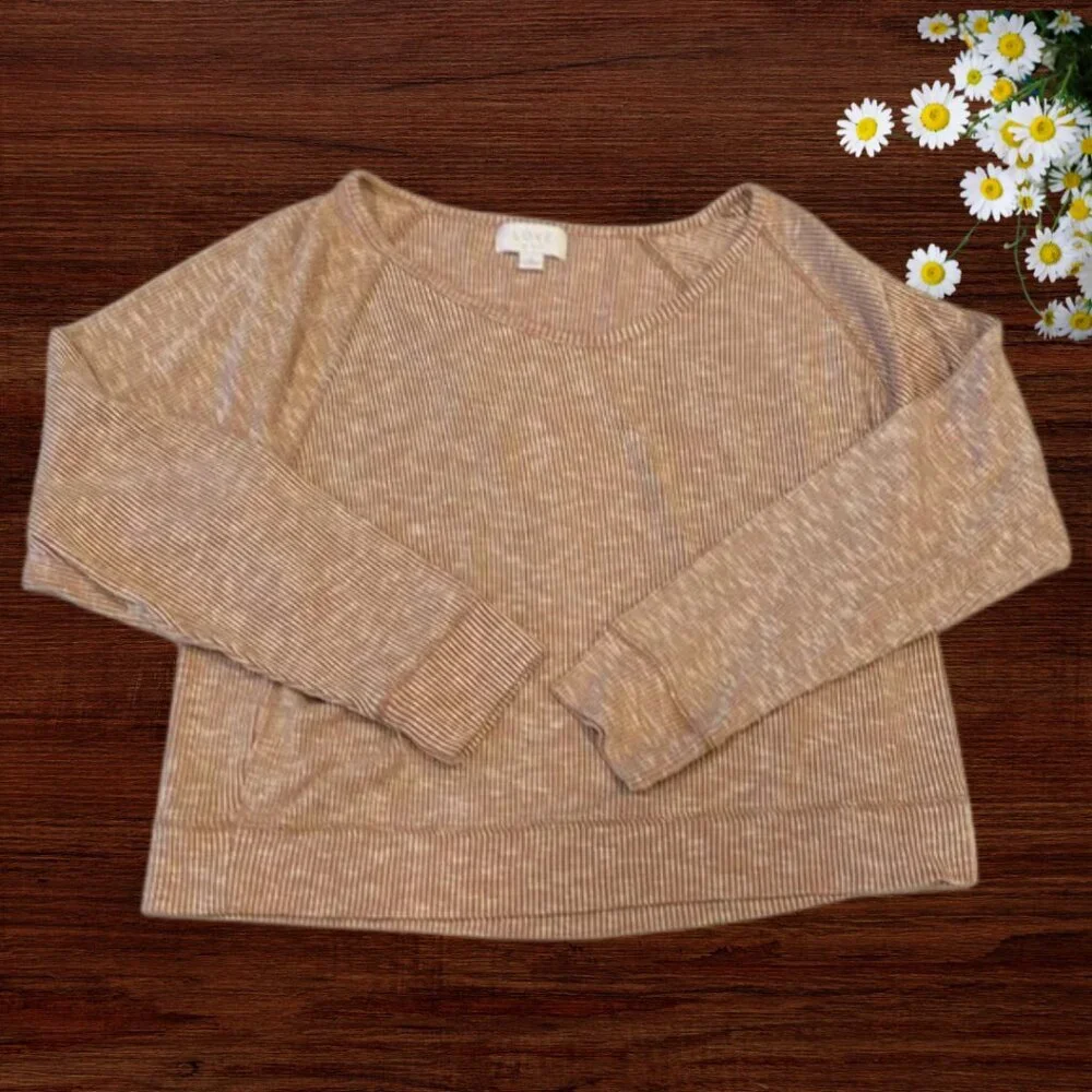 Cozy Striped Long Sleeve Top